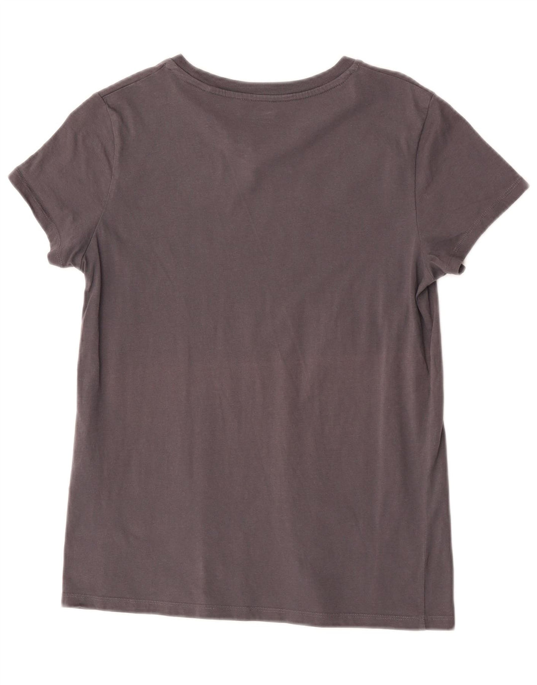 Levi's Dame Grafisk T-Shirt Top UK 12 Medium Grå Bomuld