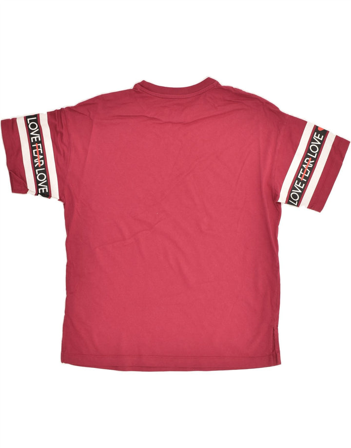 CONVERSE Mens T-Shirt Top XS Pink Cotton | Vintage Converse | Thrift | Second-Hand Converse | Used Clothing | Messina Hembry 