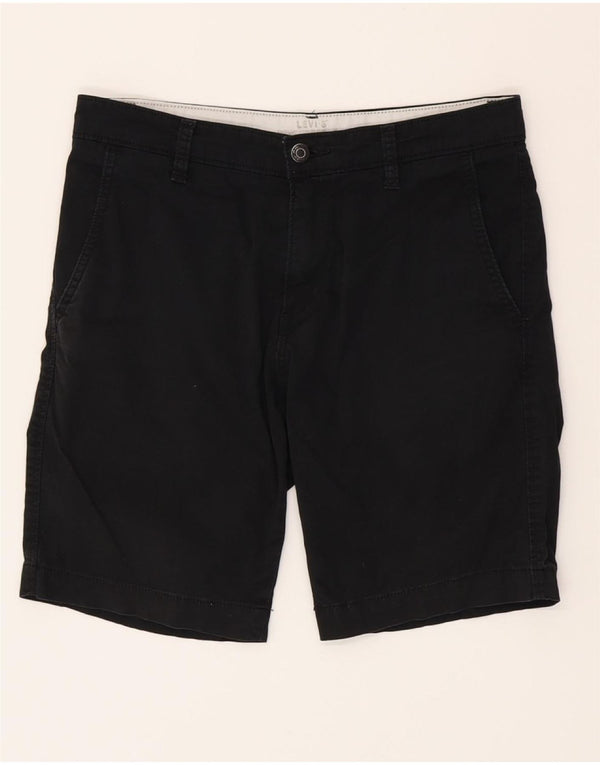 LEVI'S Chino Shorts til mænd W30 Medium Sort Bomuld