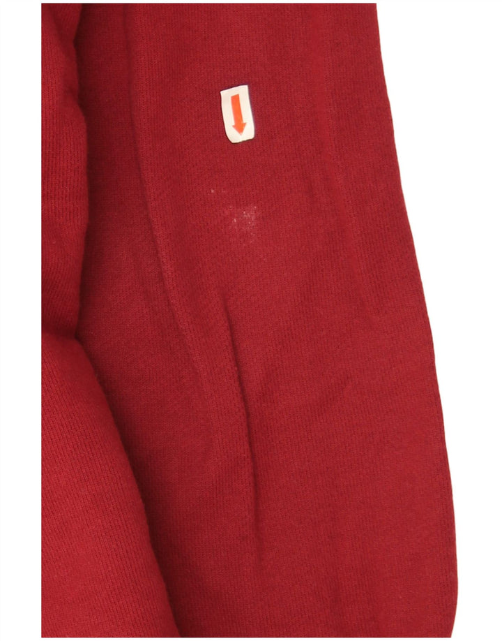 Nike grafisk sweatshirt til mænd, lille Bourgogne bomuld