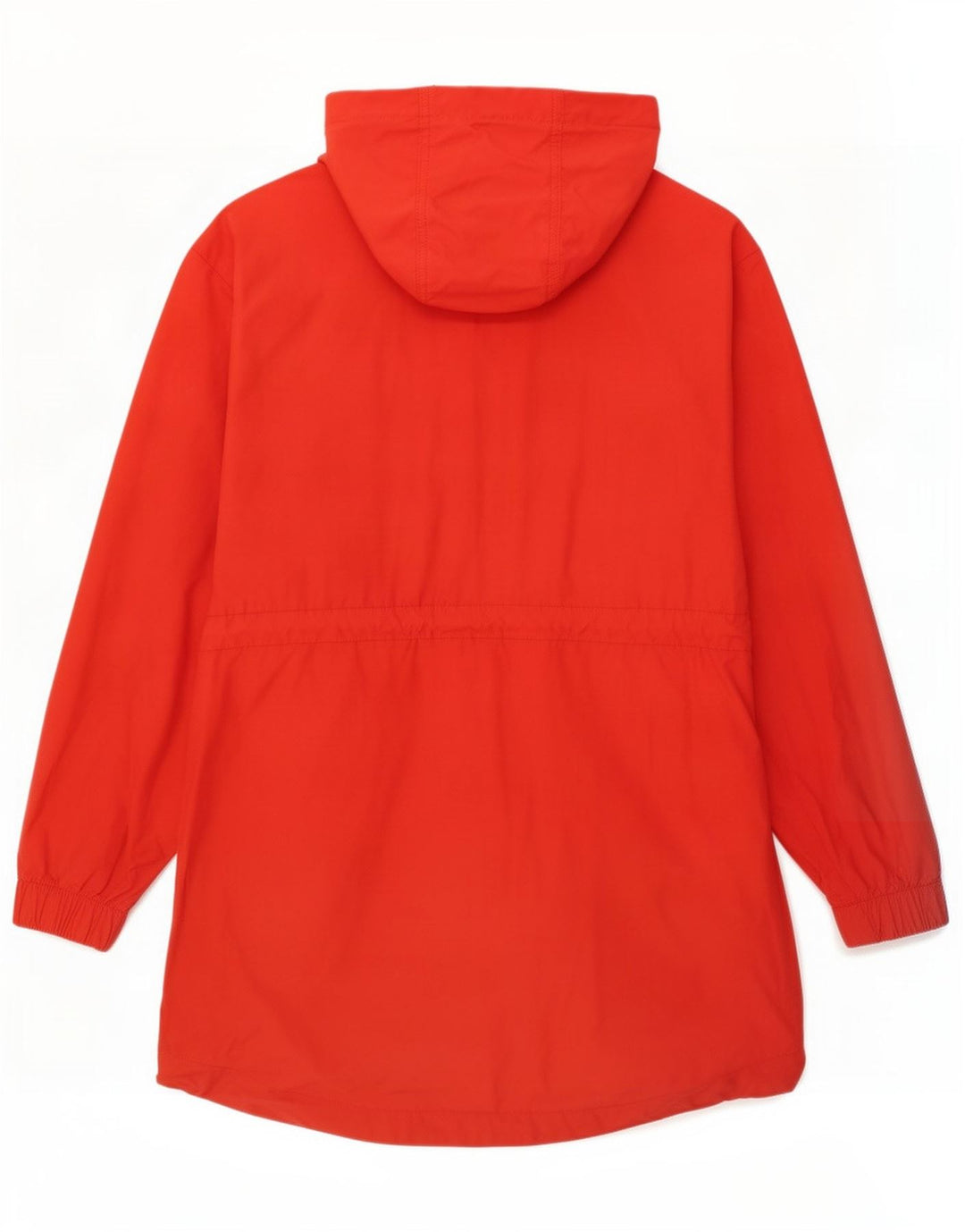 Fat Face Dame Hooded Parka Jacket UK 14 Large Red Bomuld