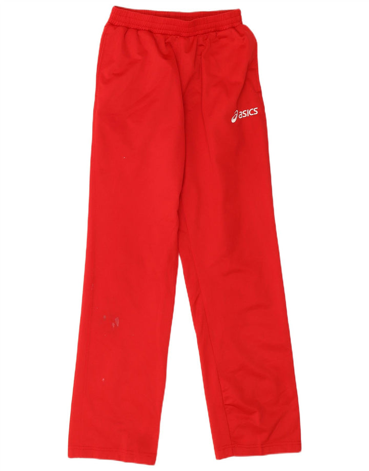 Asics træningsdragtsbukser til kvinder UK 8 Lille rød polyester