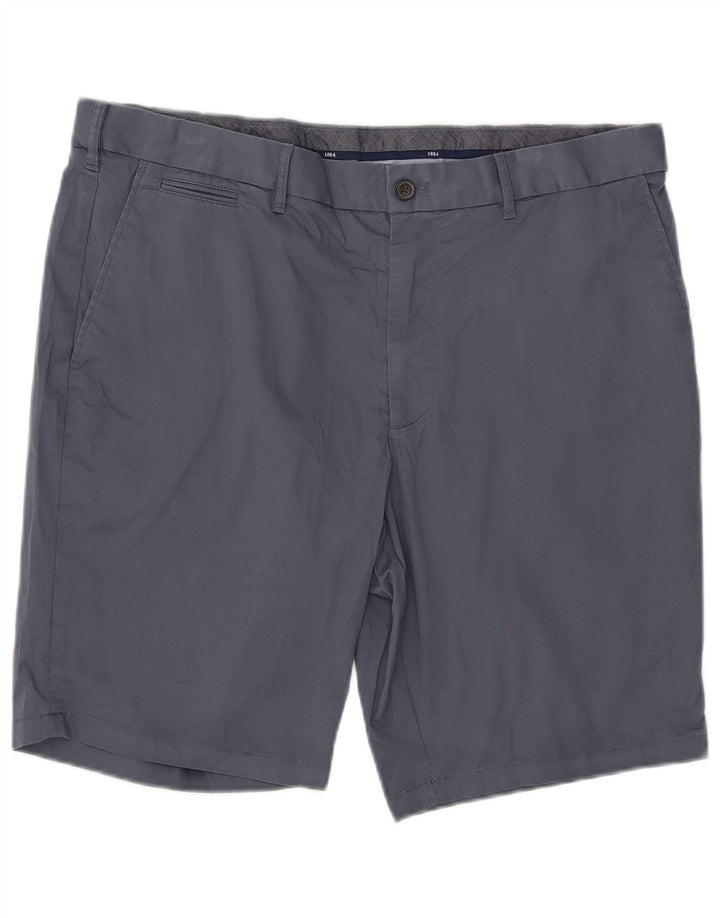 Marks & Spencer Herre Chino Shorts W38 XL Blå Bomuld