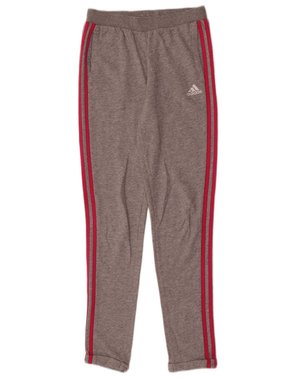 Adidas træningsdragtsbukser til piger 13-14 år Grå Flecked Bomuld