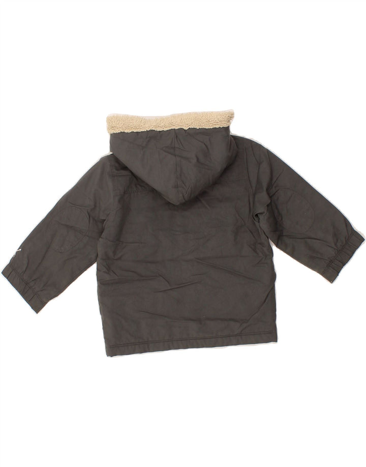 PUMA Baby Boys Hooded Sherpa Jacket 12-18 Months Black Polyester Vintage Puma and Second-Hand Puma from Messina Hembry 