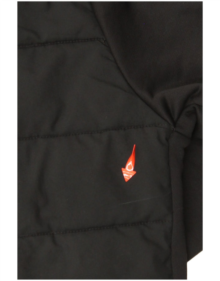 UMBRO Piger Ireland Polstret Jakke 8-9 År Lille Sort Polyester