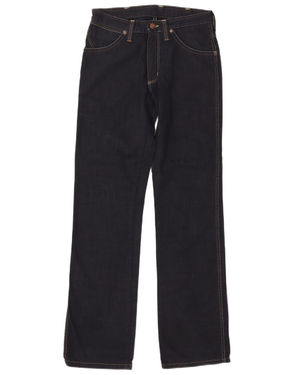 Wrangler Herre Alaska Straight Jeans W31 L34 Marineblå Bomuld