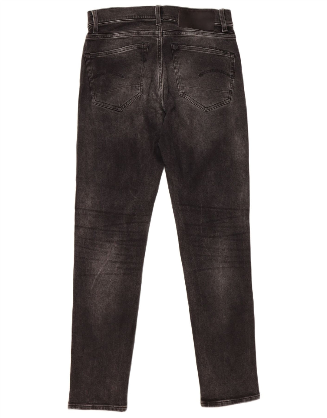 G-Star Womens 3301 Slim Jeans W28 L32 Sort Bomuld