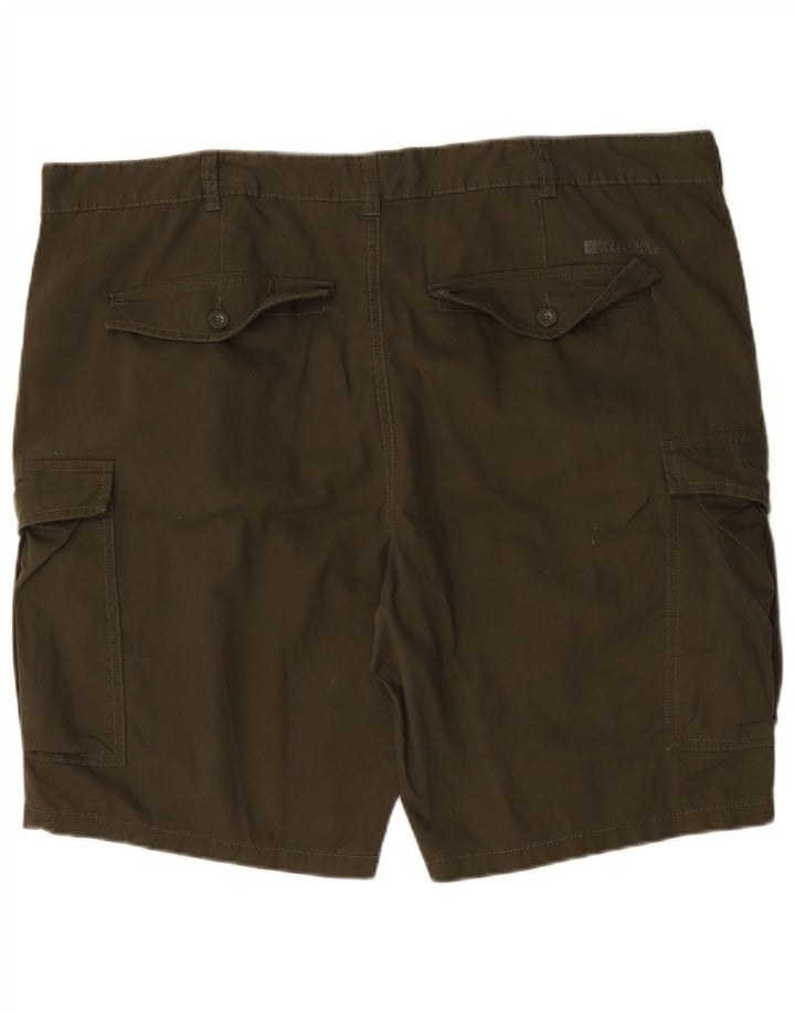 Mountain Warehouse Herre Cargo Shorts W44 2XL Khaki Bomuld
