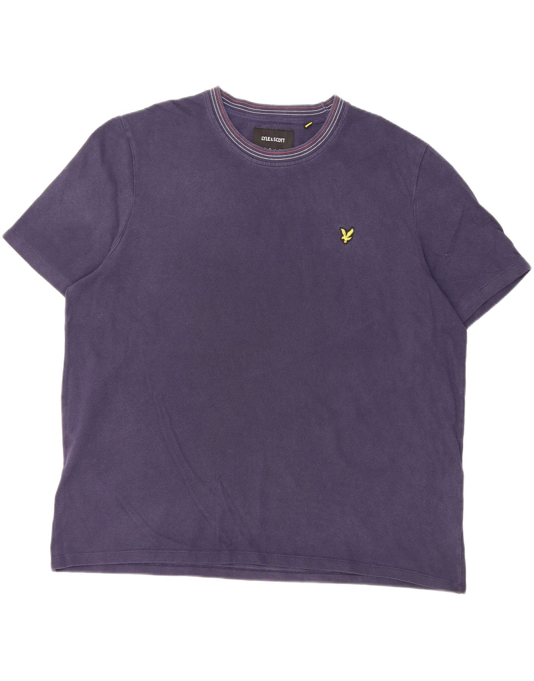 Lyle & Scott herre T-shirt top 2XL marineblå bomuld