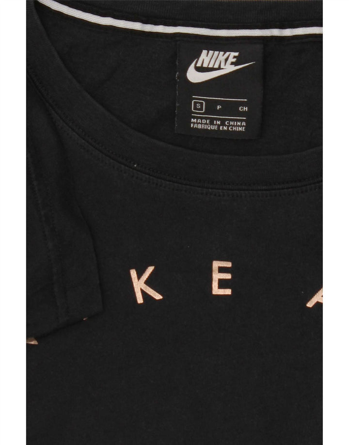 Nike grafisk T-shirt top til kvinder DK 10 Lille sort