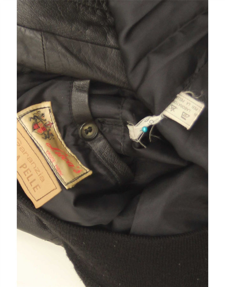 Vintage herre læderjakke UK 40 Large Black