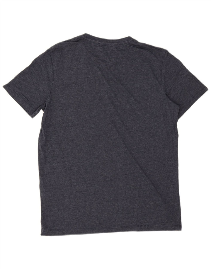 Jack & Jones Herre T-Shirt Top Medium Marineblå Bomuld