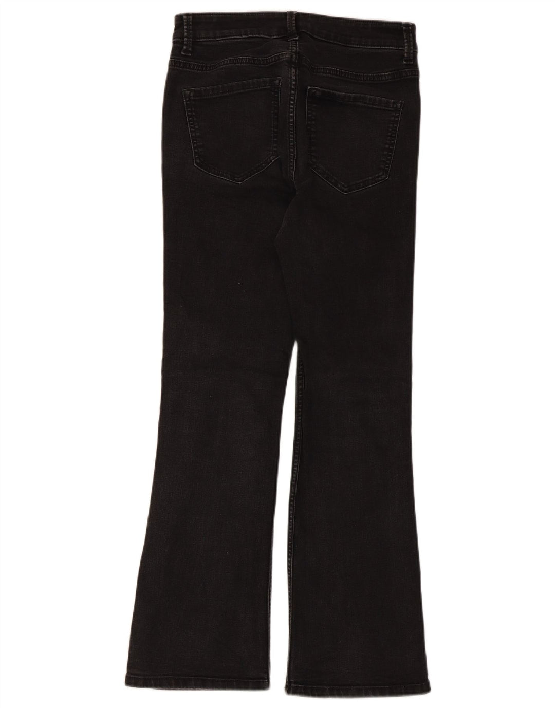 Marks & Spencer Womens The Eva Bootcut Jeans UK 10 Small W28 L27 Black