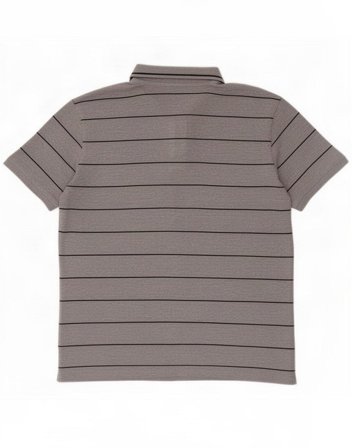 Carrera Poloshirt til mænd Large Gråstribet