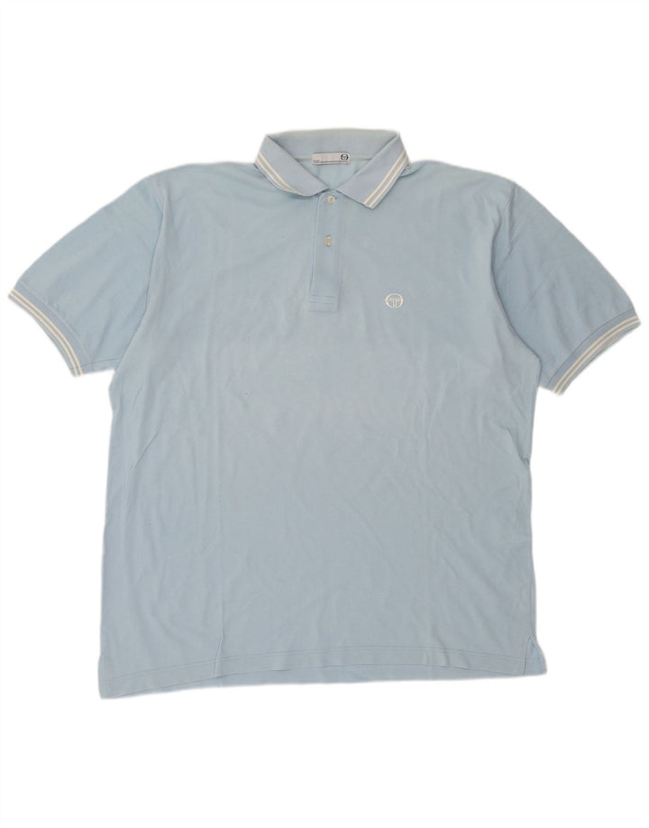Sergio Tacchini herre poloshirt XL blå