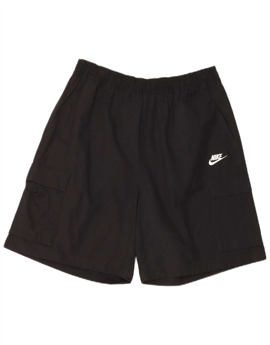 Nike Herre Cargo Shorts Large W34 Sort Bomuld