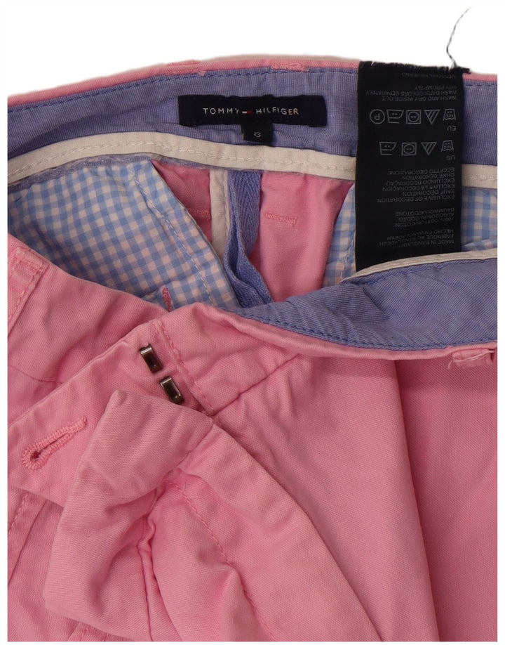 Tommy Hilfiger Chino Shorts til kvinder US 8 Medium W32 Pink Bomuld