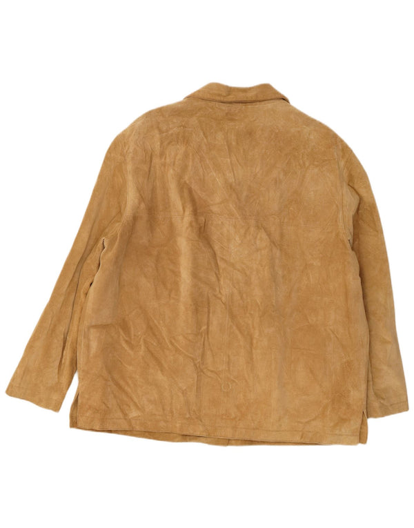P.S. Company Dame ruskindsjakke UK 16 Large Brown Læder