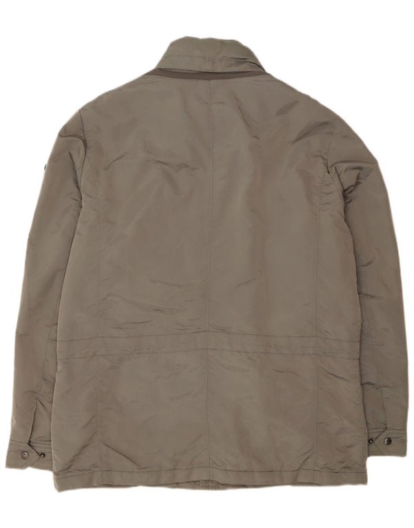 Geox Herre Respira Utility Jacket UK 46 3XL Grå Polyamid