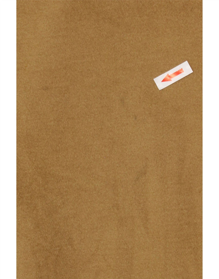 Topshop Dame Oversized Overfrakke UK 10 Lille Gul Polyester