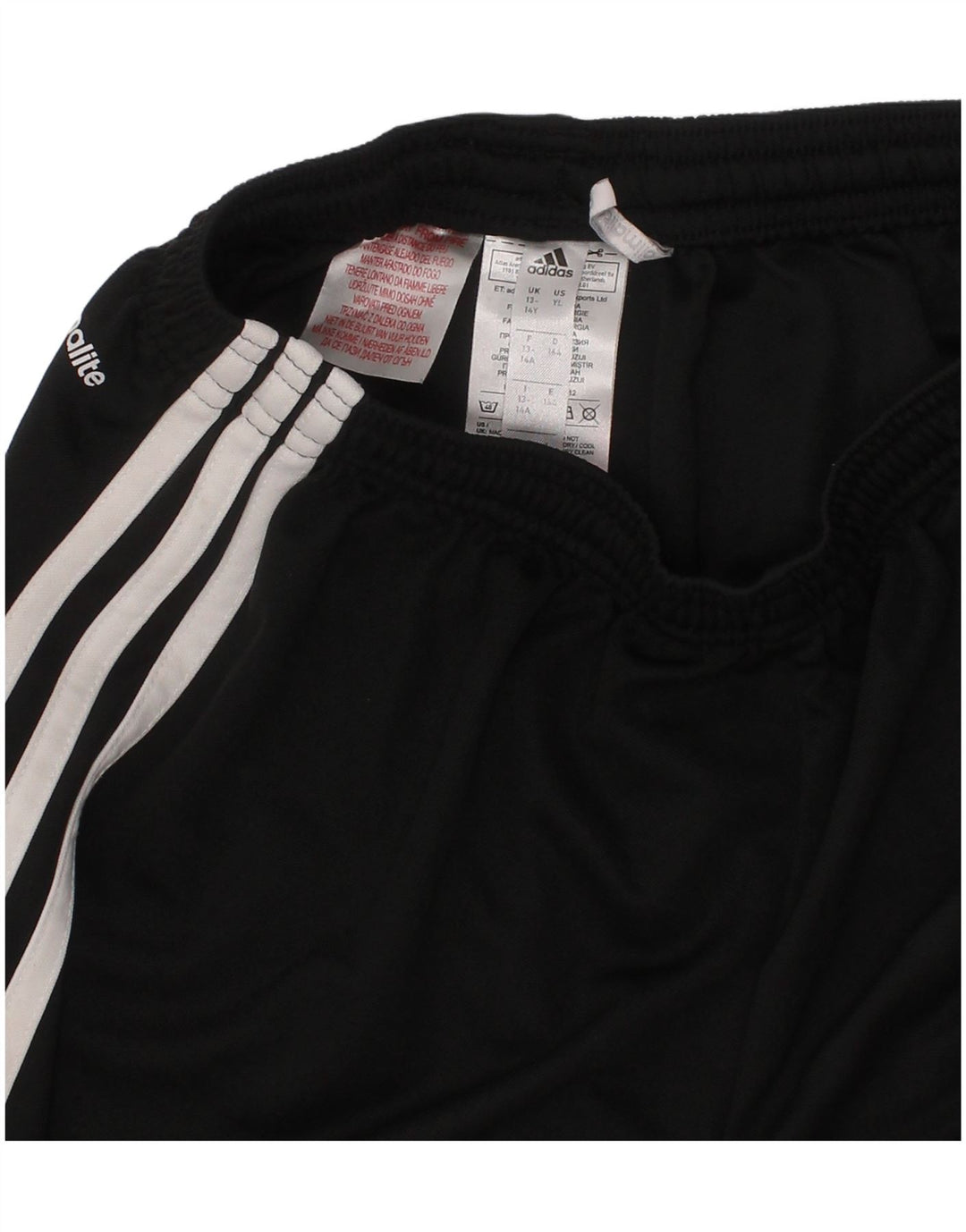 Adidas Boys Climalite Sportshorts 13-14 år Sort Polyester Sports
