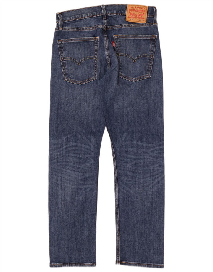 Levi's Herre 513 Slim Jeans W30 L30 Blå Bomuld