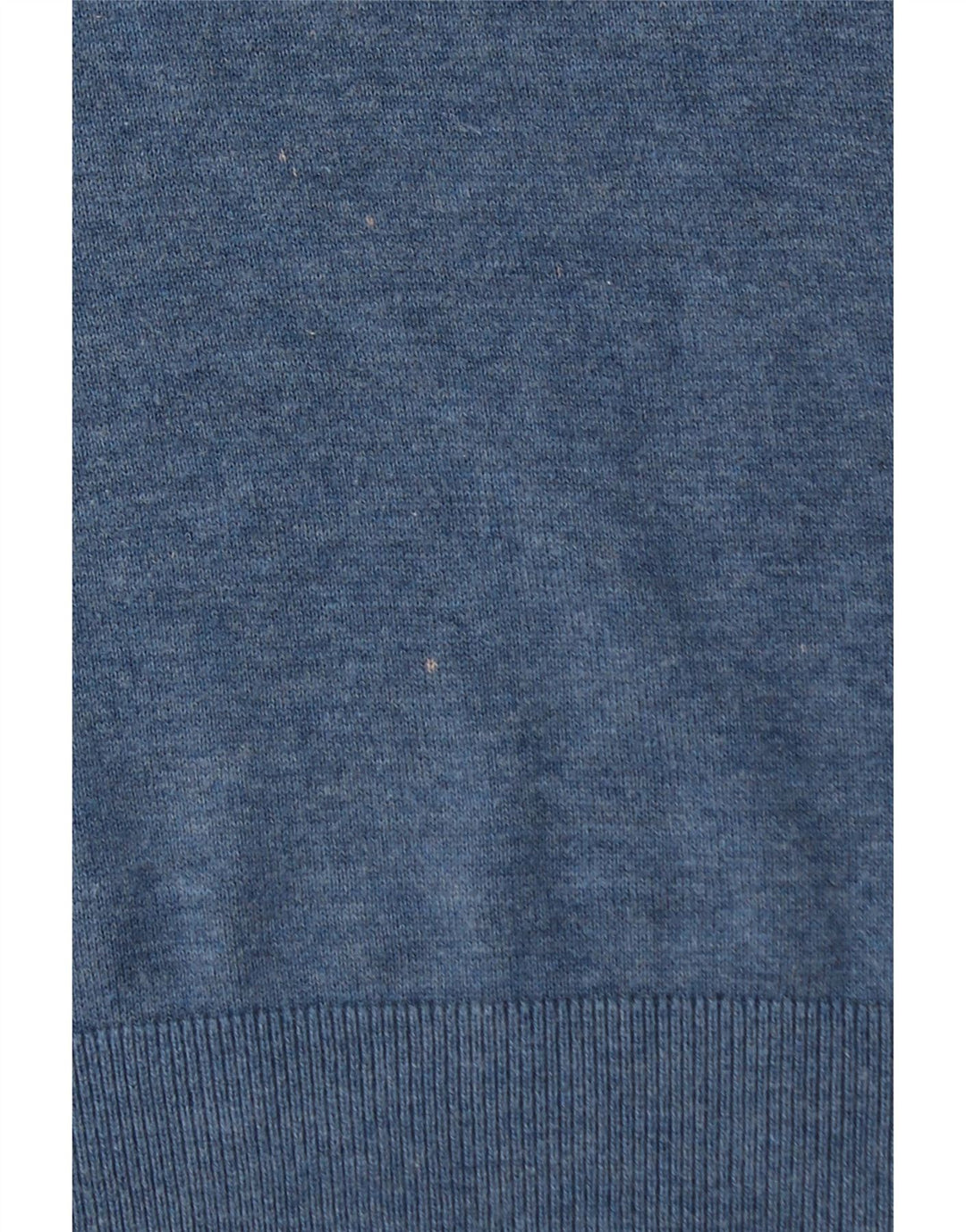 MICHAEL KORS Mens Polo Neck Jumper Sweater Large Blue Cotton