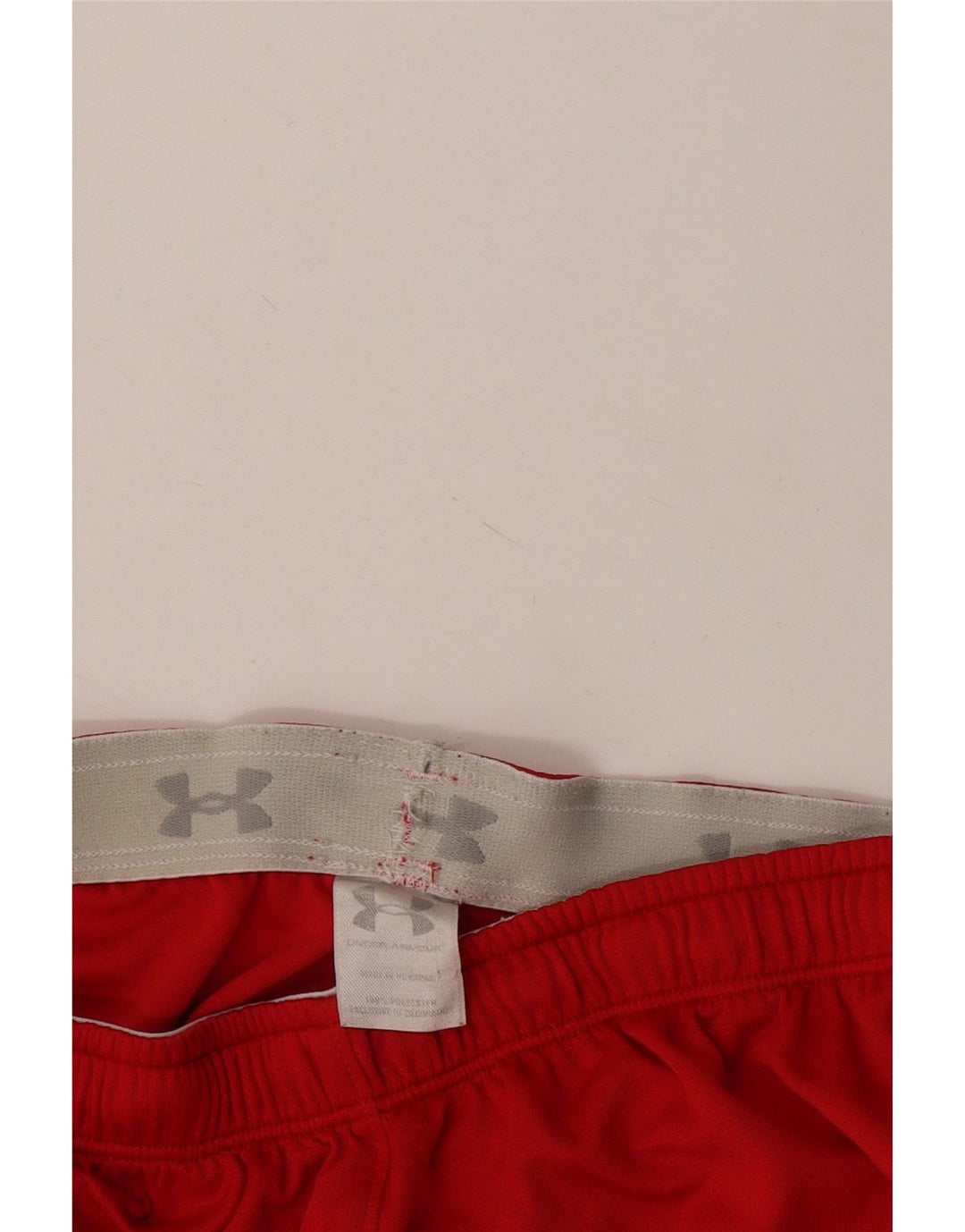 Under Armour Herre sportsshorts Medium Rød Colourblock Polyester