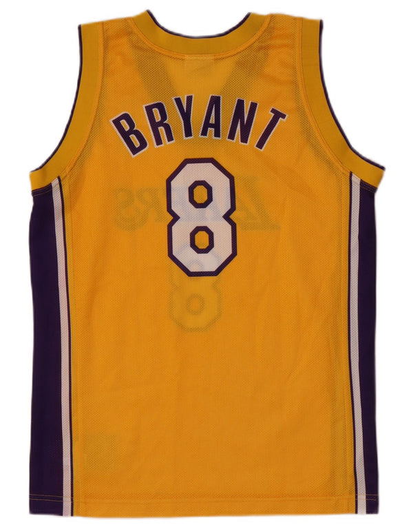 Champion Boys Lakers Grafisk Vest Top 13-14 år Gul Colourblock