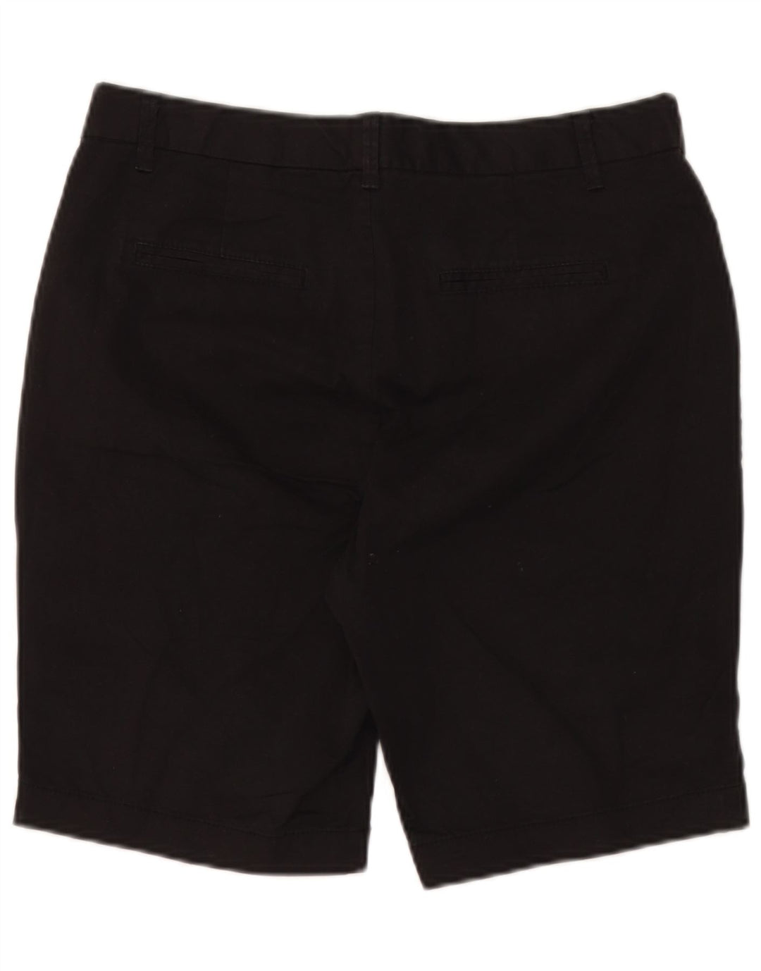 Gap Womens Chino Shorts UK 8 Small W32 Black Bomuld