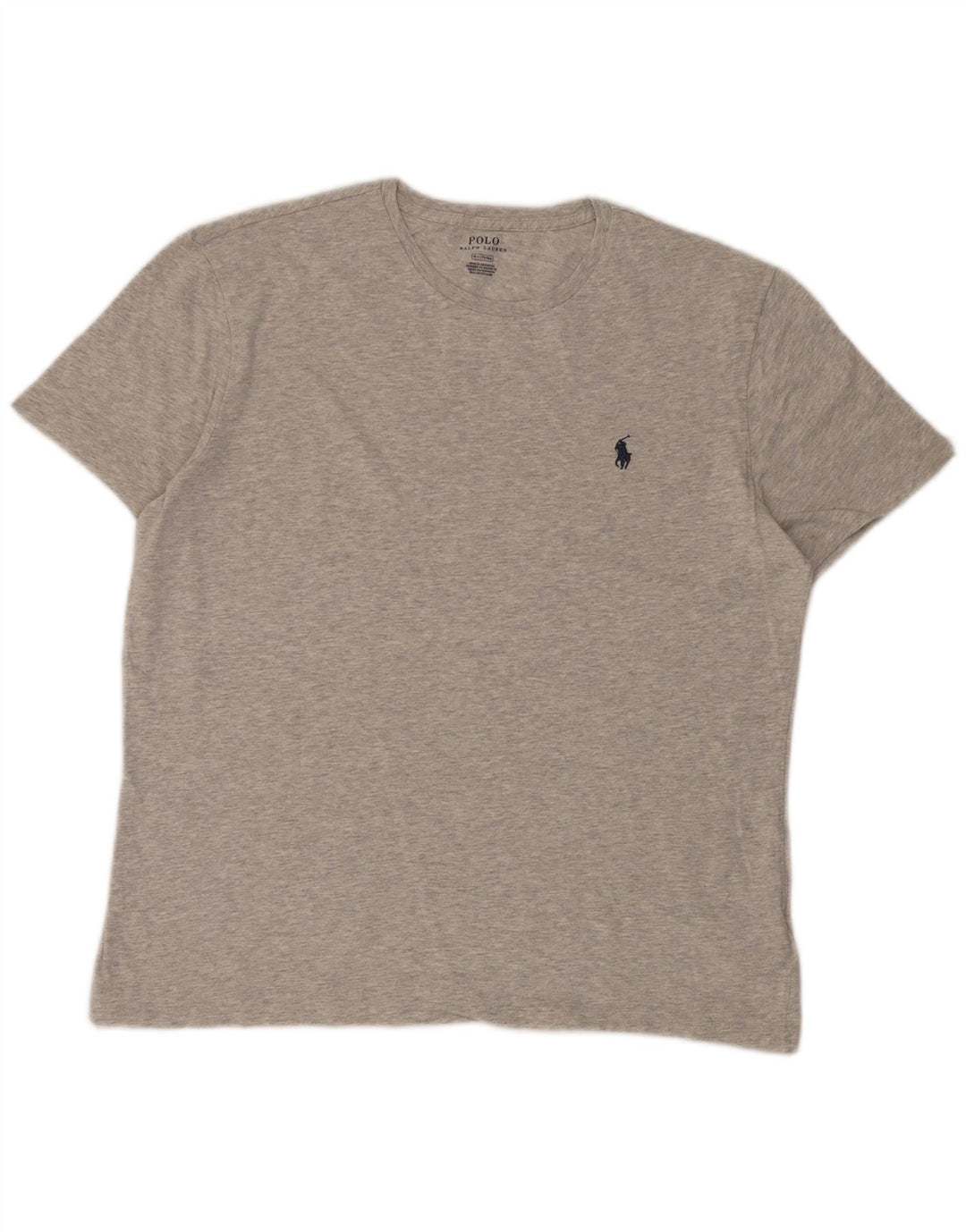 POLO RALPH LAUREN Mens T-Shirt Top Medium Grey Cotton