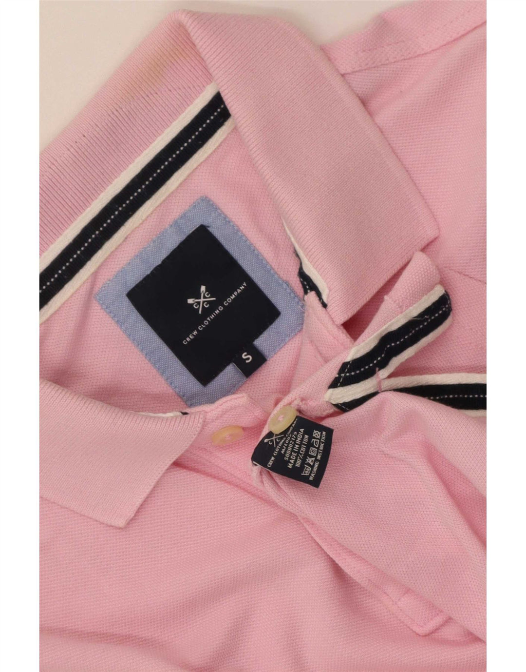 Besætningstøj Herre poloshirt Lille Pink Bomuld