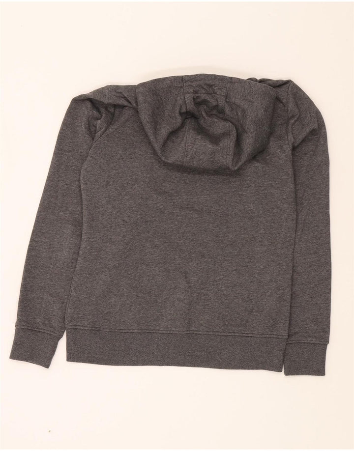 KAPPA Womens Graphic Hoodie Jumper UK 16 Large Grey Polyester Vintage Kappa and Second-Hand Kappa from Messina Hembry 