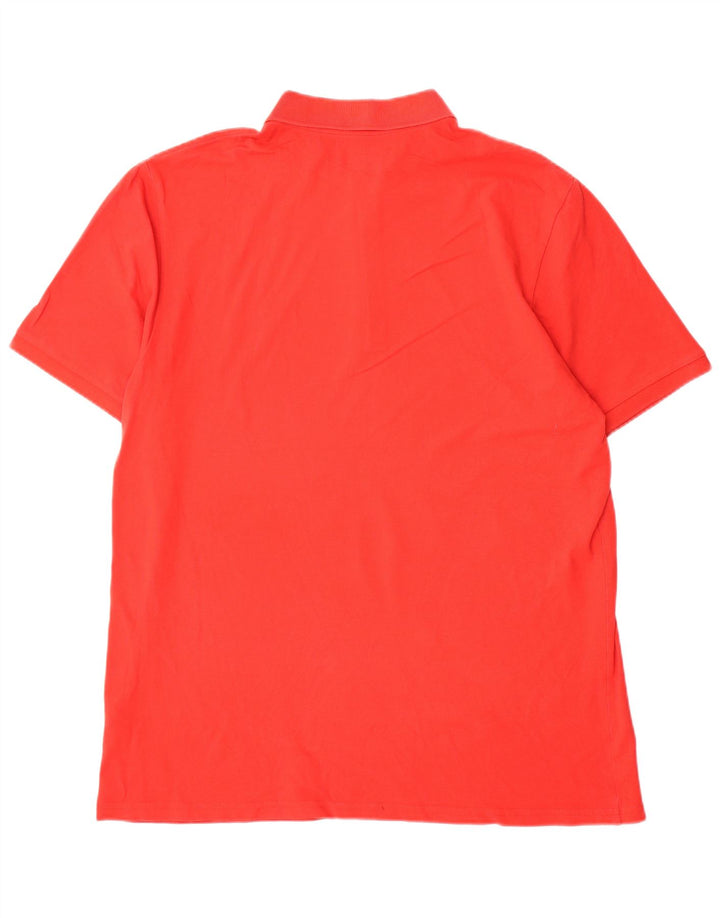 Fila herre poloskjorte 2XL rød bomuld