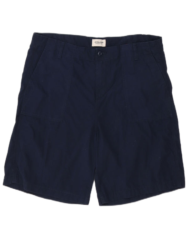 Jack & Jones Herre Chino Shorts XL W38 Marineblå Bomuld