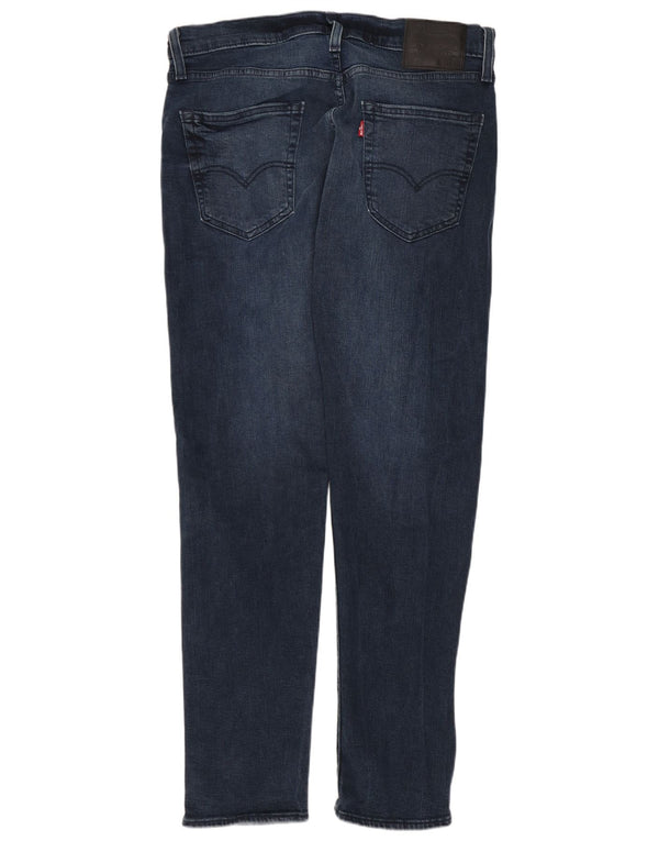 Levi's Herre 512 Slim Tapered Jeans W34 L32 Marineblå Bomuld