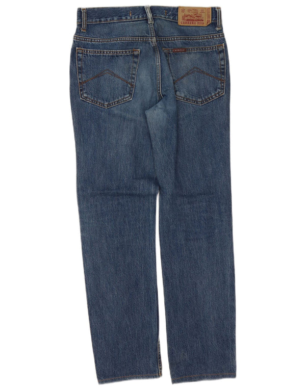 Carrera Mens 700 Regular Fit Straight Jeans W31 L30 Blå Bomuld