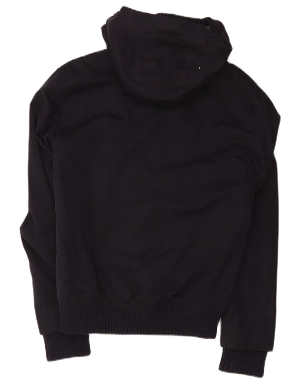 Superdry Herre Windbomber Bomberjakke med hætte UK 36 Small Navy Blue