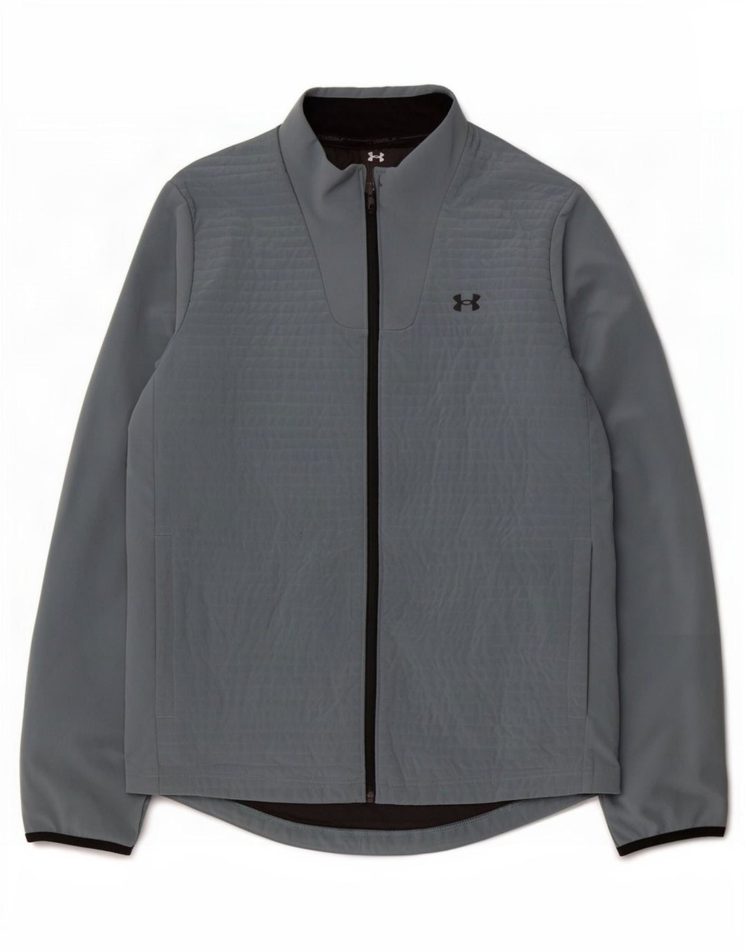Under Armour Herre Cold Gear Træningsdragt Topjakke Stor Grå Polyester