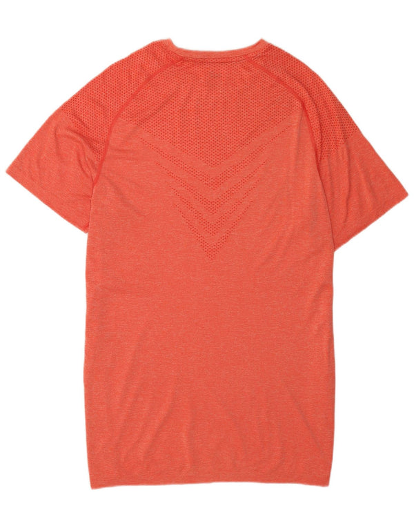 Puma Herre T-Shirt Top 2XL Rød Flecked