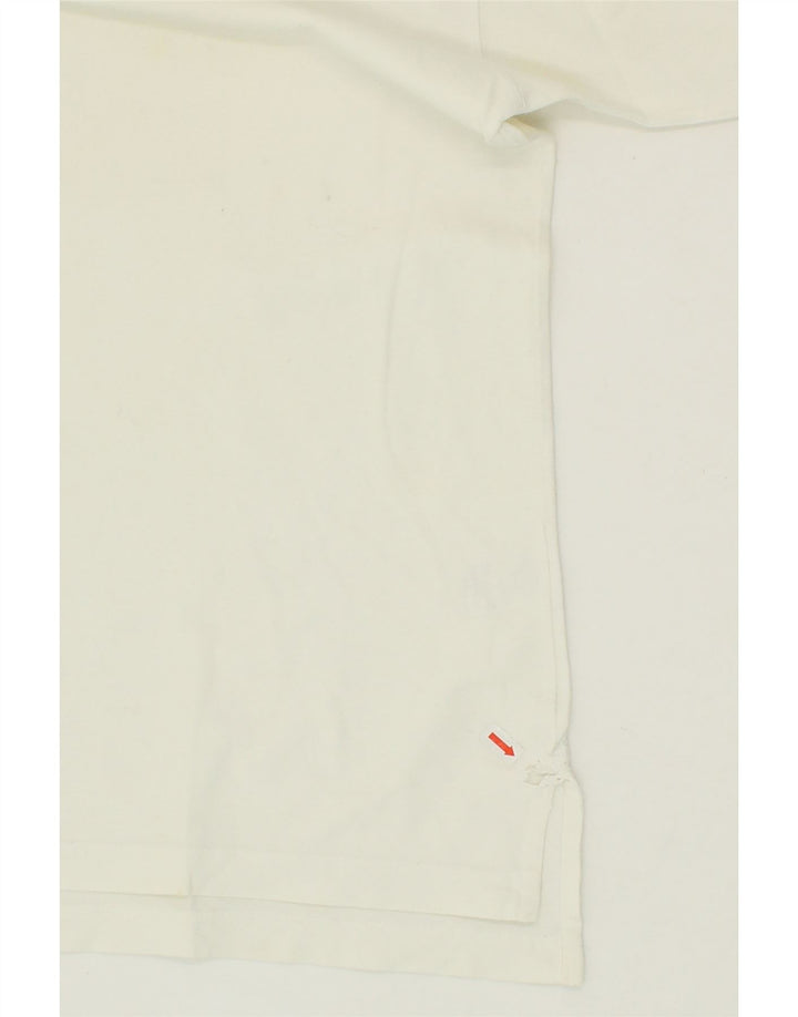 MARINA YACHTING Mens Polo Shirt Small Off White Vintage Marina Yachting and Second-Hand Marina Yachting from Messina Hembry 