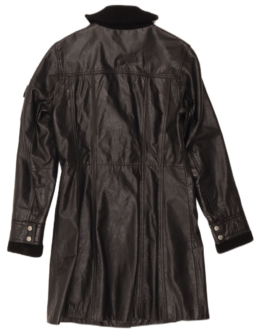 Gipsy Womens Læderfrakke UK 12 Medium Black
