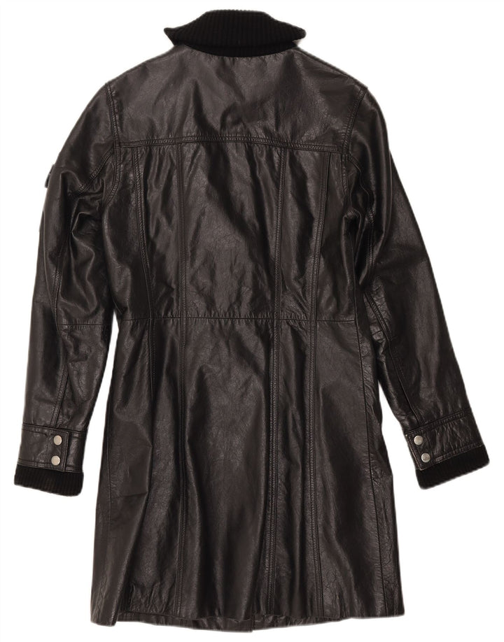 Gipsy Womens Læderfrakke UK 12 Medium Black