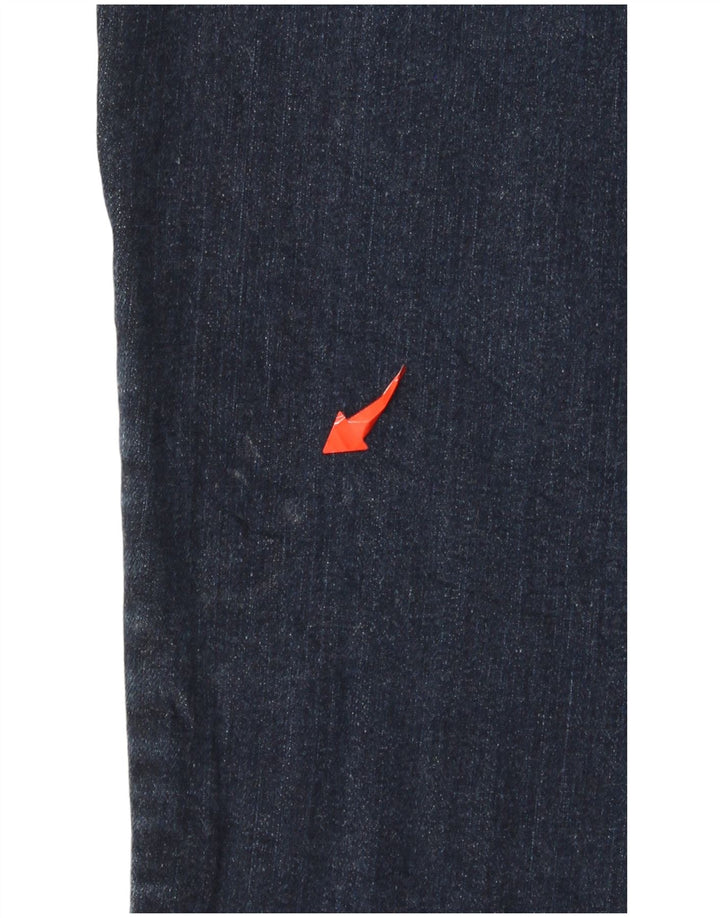 LEVI'S Dame 525 lige jeans US 8 Medium W29 L32 Marineblå Bomuld