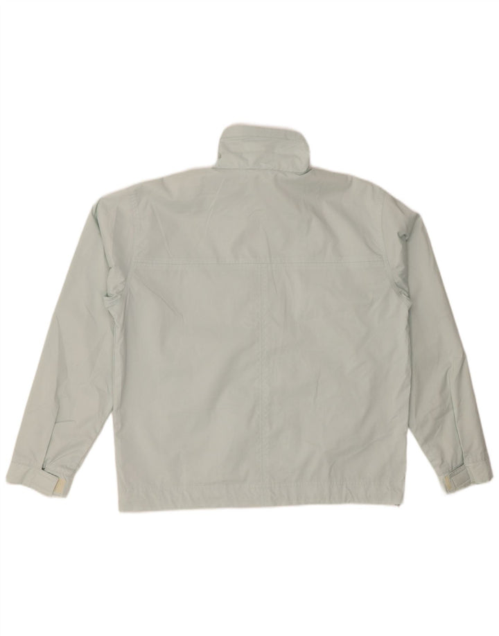 ADIDAS træningsdragt topjakke til kvinder UK 14 Stor turkis polyester