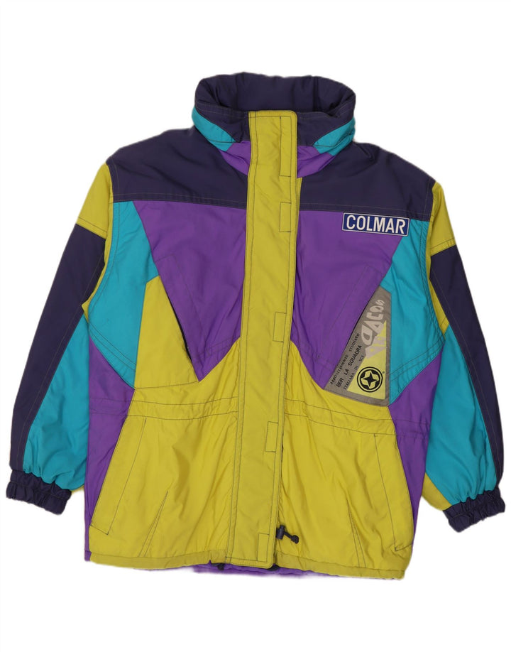 COLMAR Oversized grafisk skijakke til kvinder IT 46 Large Flerfarvet