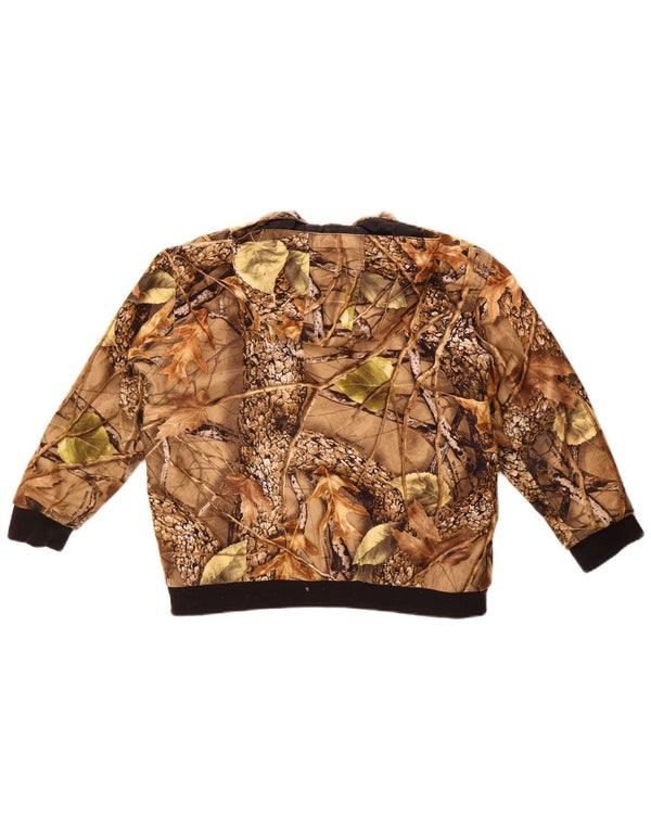 WFS Element Gear Boys Bomber Jacket 11-12 år Medium Khaki Camouflage