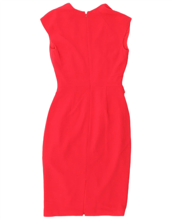Coast Womens Bodycon Dress UK 8 Small Pink Triacetat