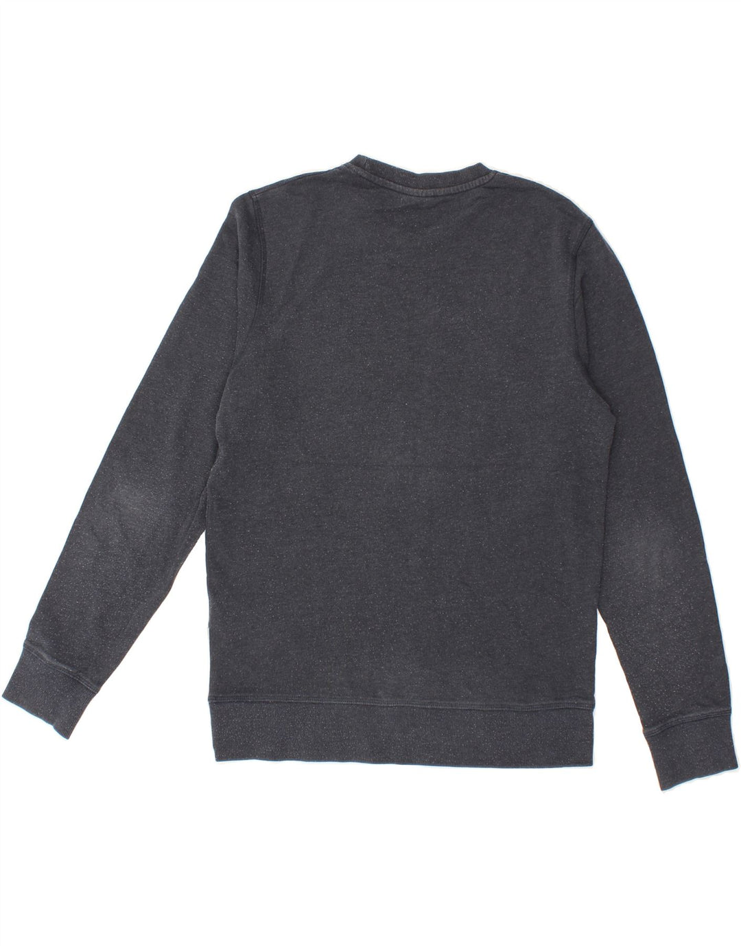 JACK & JONES Mens Graphic Sweatshirt Jumper Small Navy Blue Cotton Vintage Jack & Jones and Second-Hand Jack & Jones from Messina Hembry 